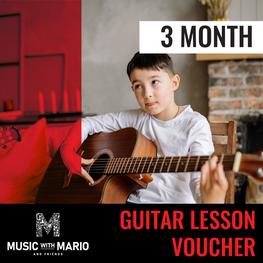 3 Month Guitar Lesson Voucher