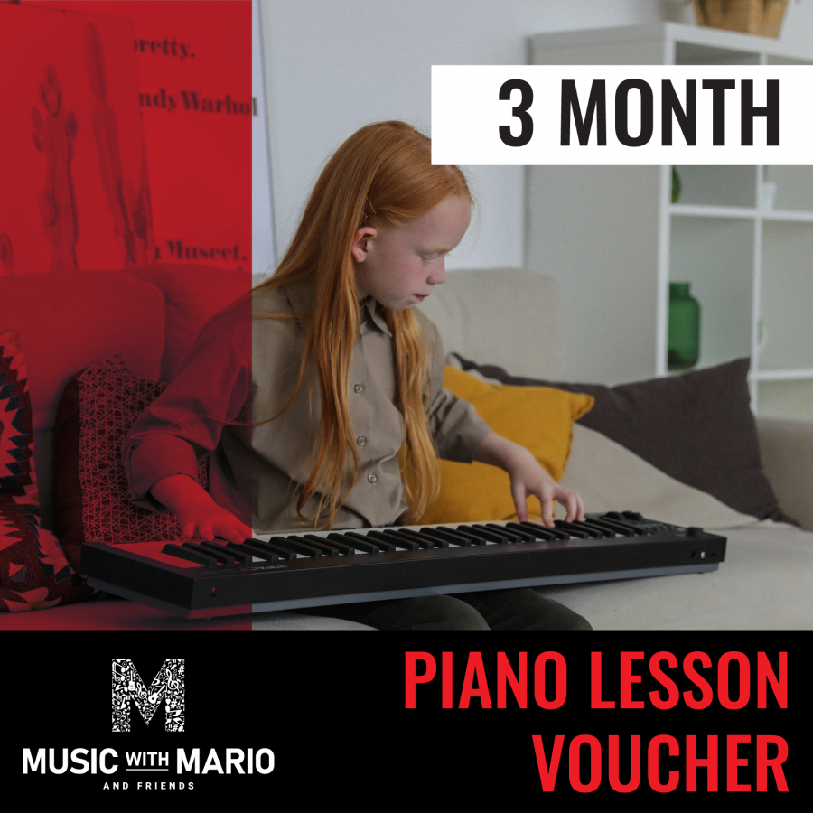3 Month Piano Lesson Voucher